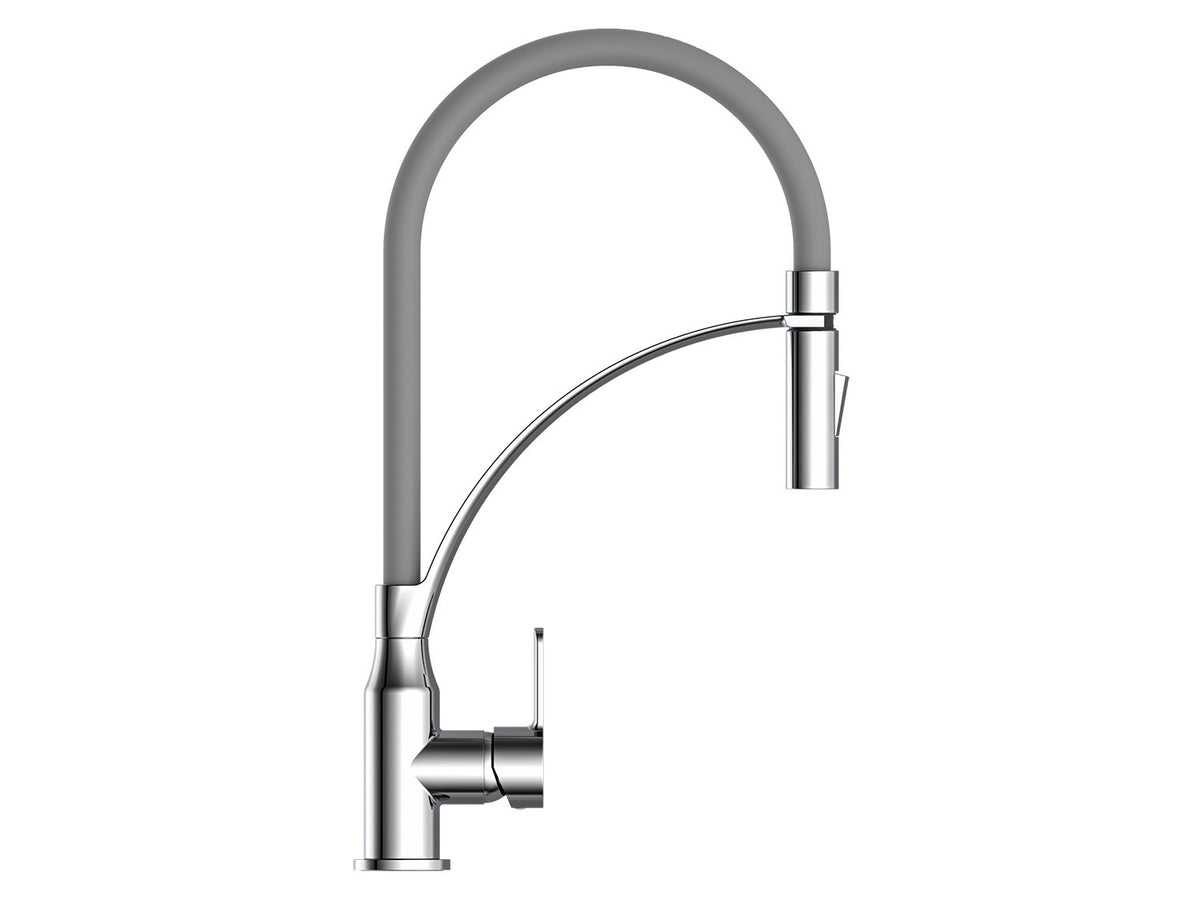 Robinet d'évier cuisine avec douche à vaisselle et tuyau interchangeable