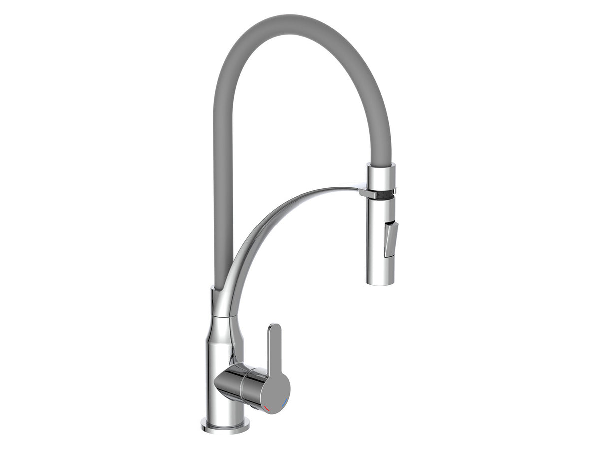 Robinet d'évier cuisine avec douche à vaisselle et tuyau interchangeable