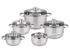 Batterie de cuisine »Galactica«, 9 pièces