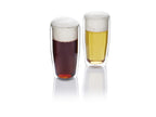 Lot de 2 verres à double paroi