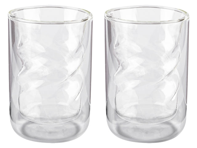 Lot de 2 verres à double paroi