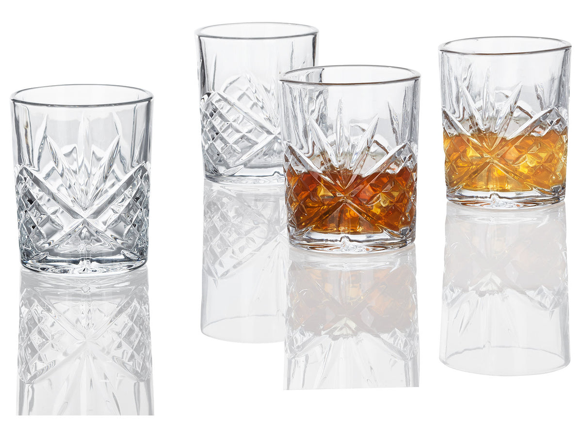 Lot de 4 verres à long drink ou à whisky