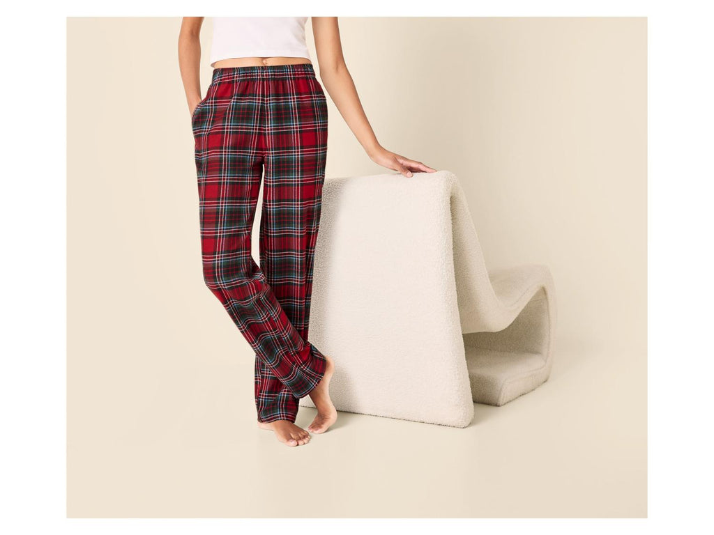 Bas de pyjama en flanelle femme