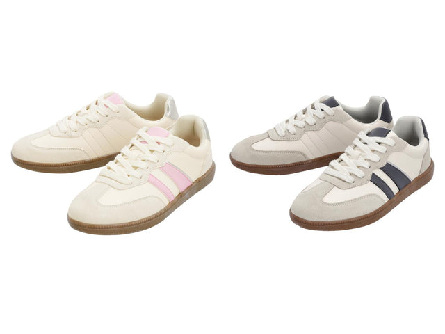Baskets femme en cuir