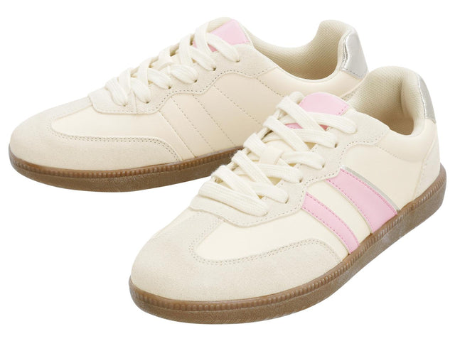 Baskets femme en cuir