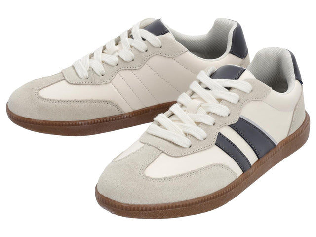 Baskets femme en cuir