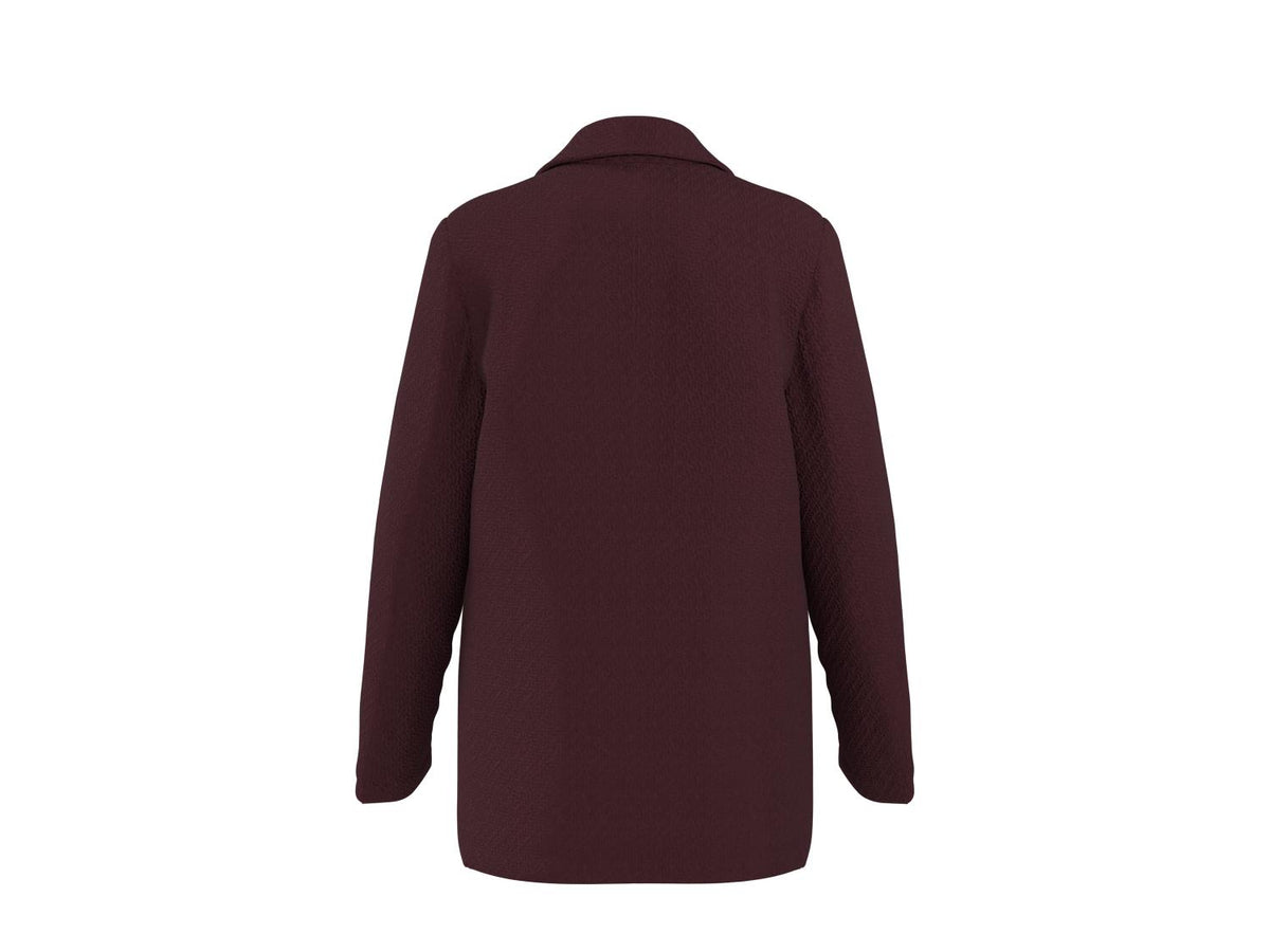 Blazer en bouclette femme