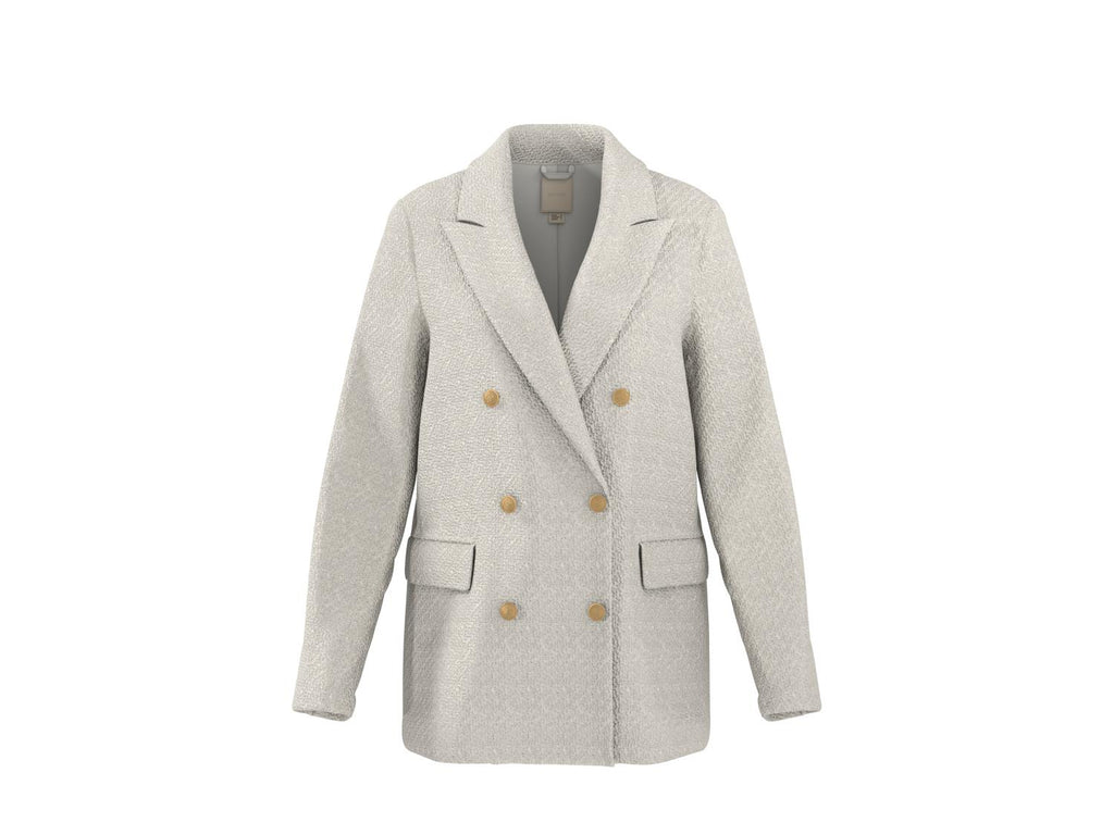 Blazer en bouclette femme