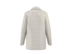 Blazer en bouclette femme