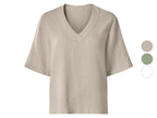 Blouse en mousseline pour femme