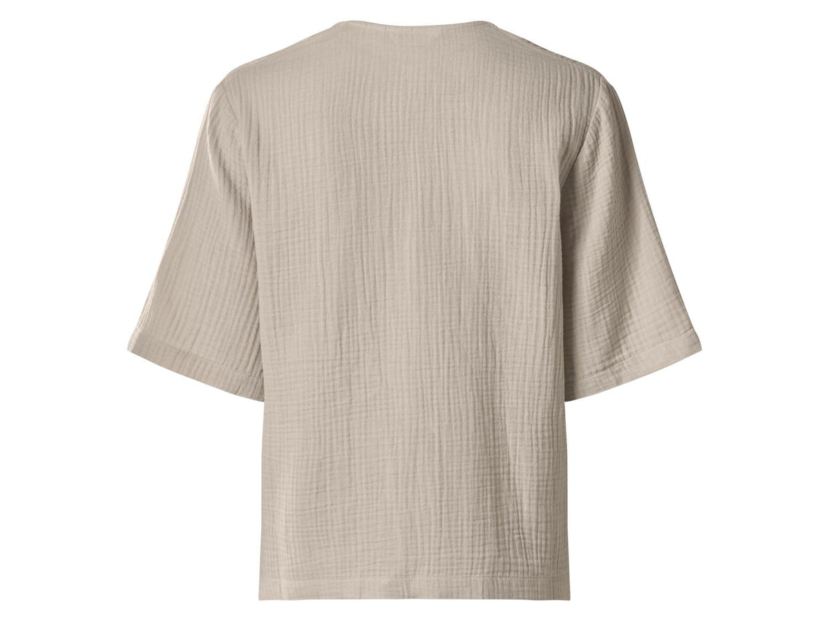Blouse en mousseline pour femme