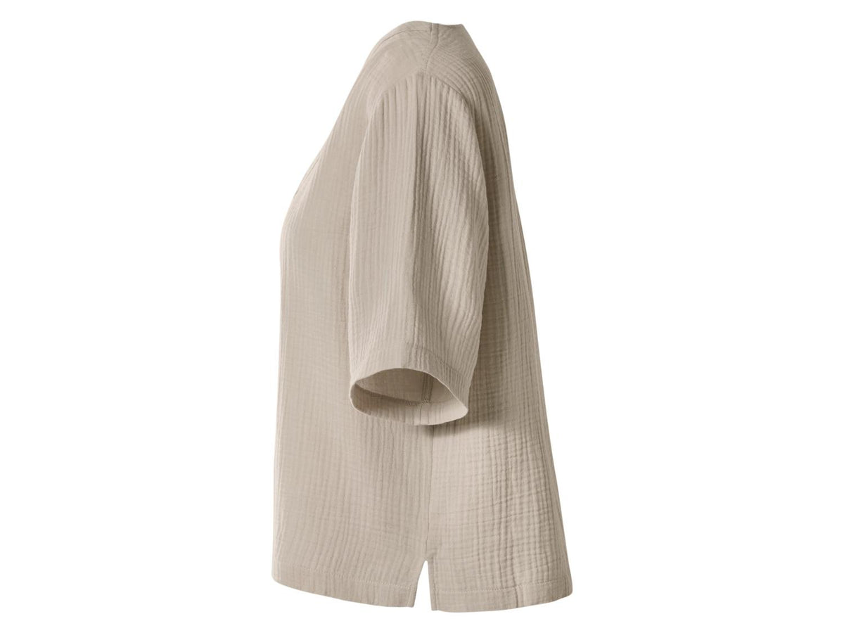 Blouse en mousseline pour femme