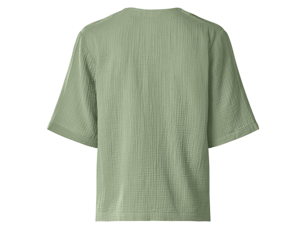 Blouse en mousseline pour femme