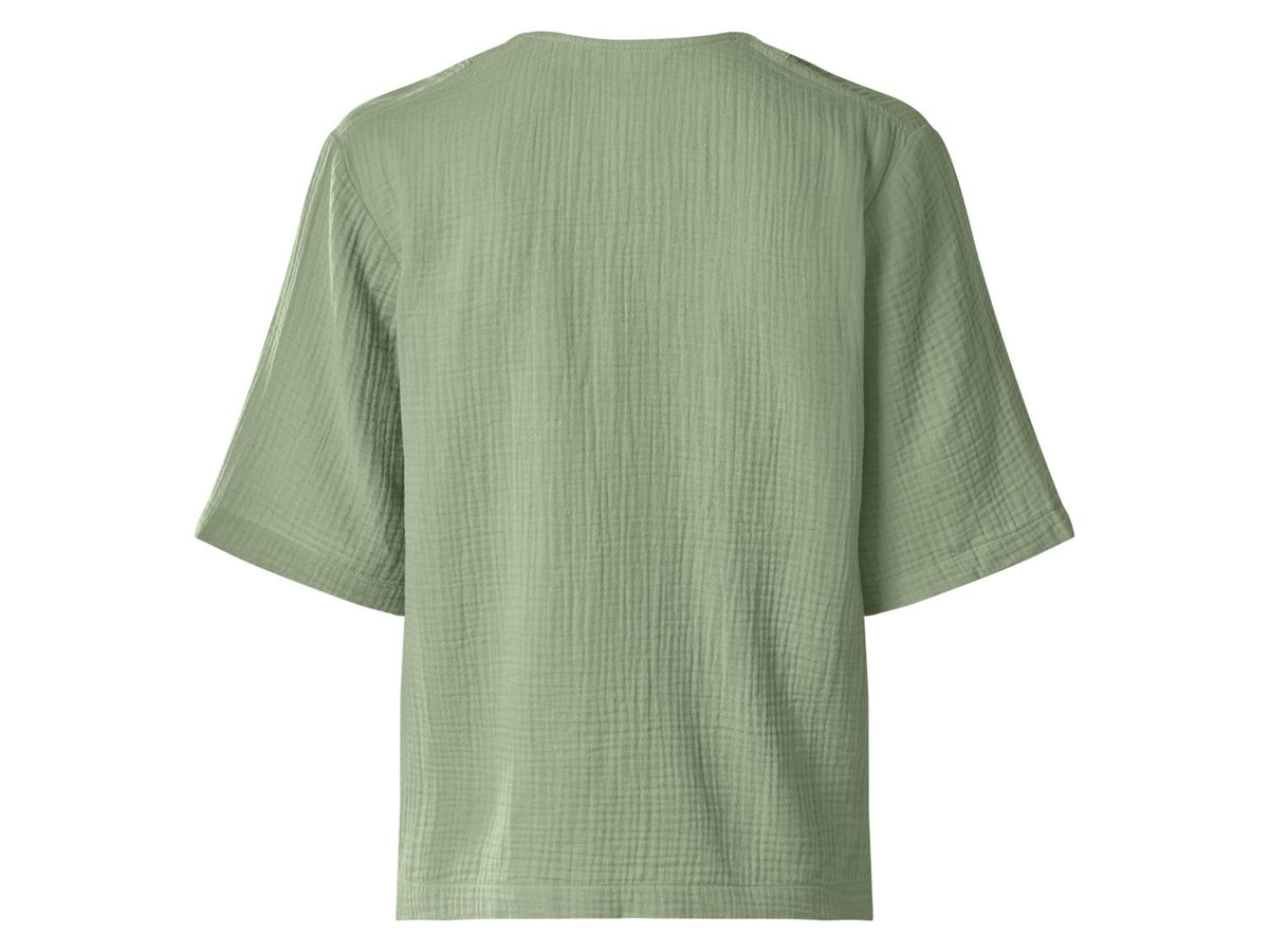 Blouse en mousseline pour femme