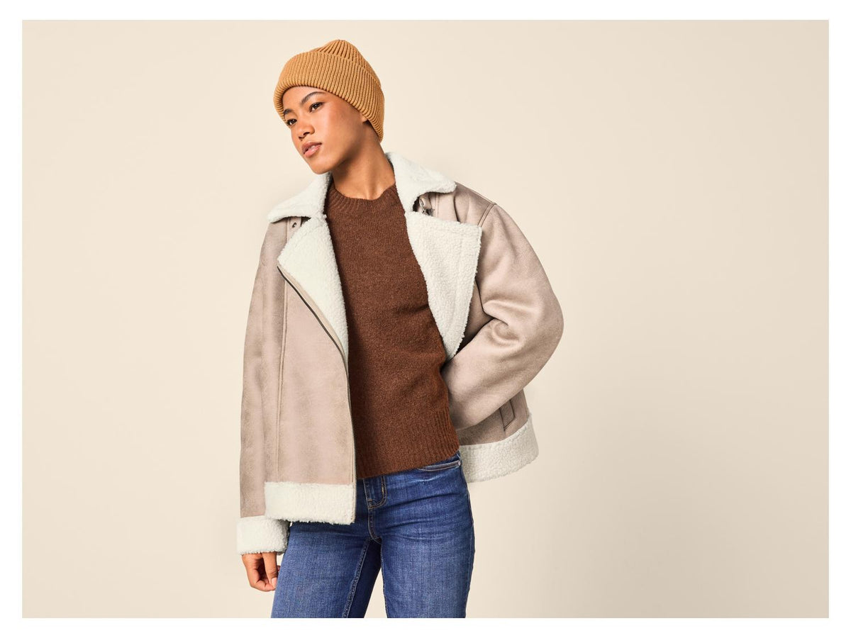 Blouson motard femme