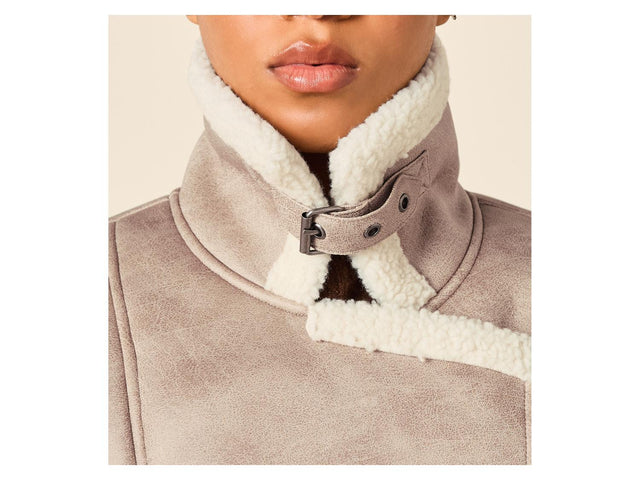 Blouson motard femme