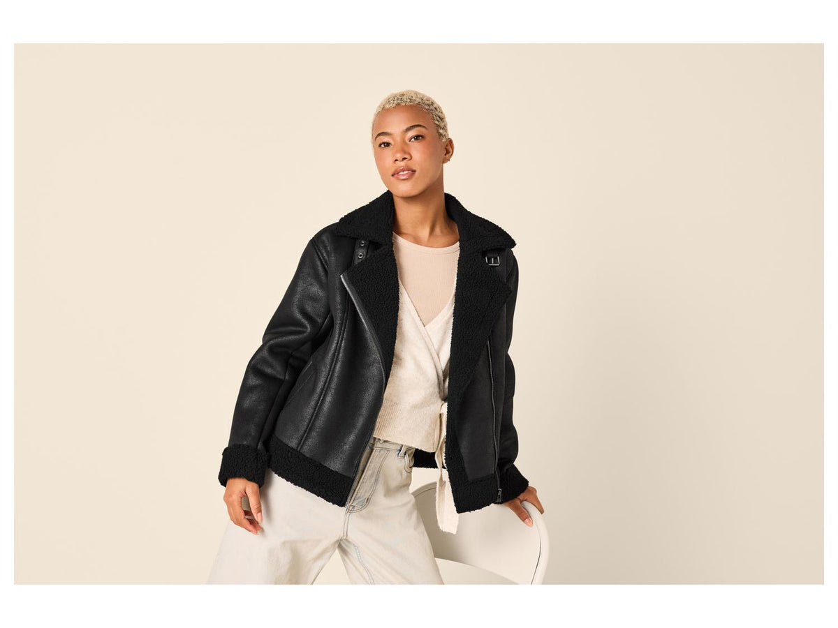 Blouson motard femme