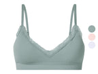 Brassière côtelée femme
