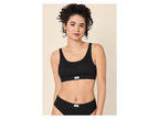 Brassière côtelée femme
