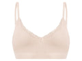 Bustier côtelé pour femme avec dentelle