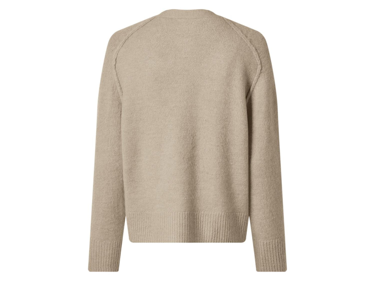 Cardigan en gros tricot pour femme