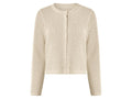 Cardigan en maille ajourée femme