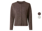 Cardigan en maille avec laine femme