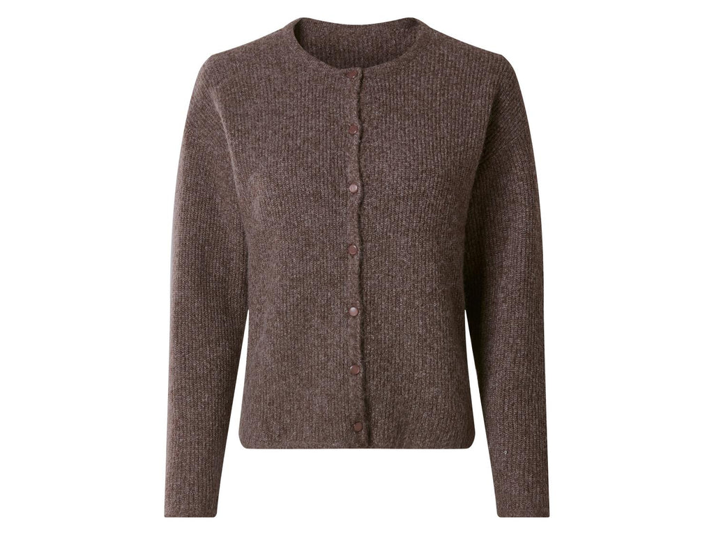 Cardigan en maille avec laine femme