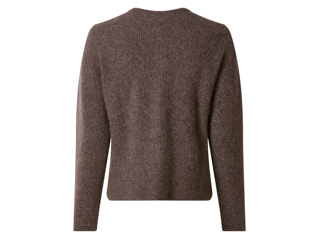 Cardigan en maille avec laine femme
