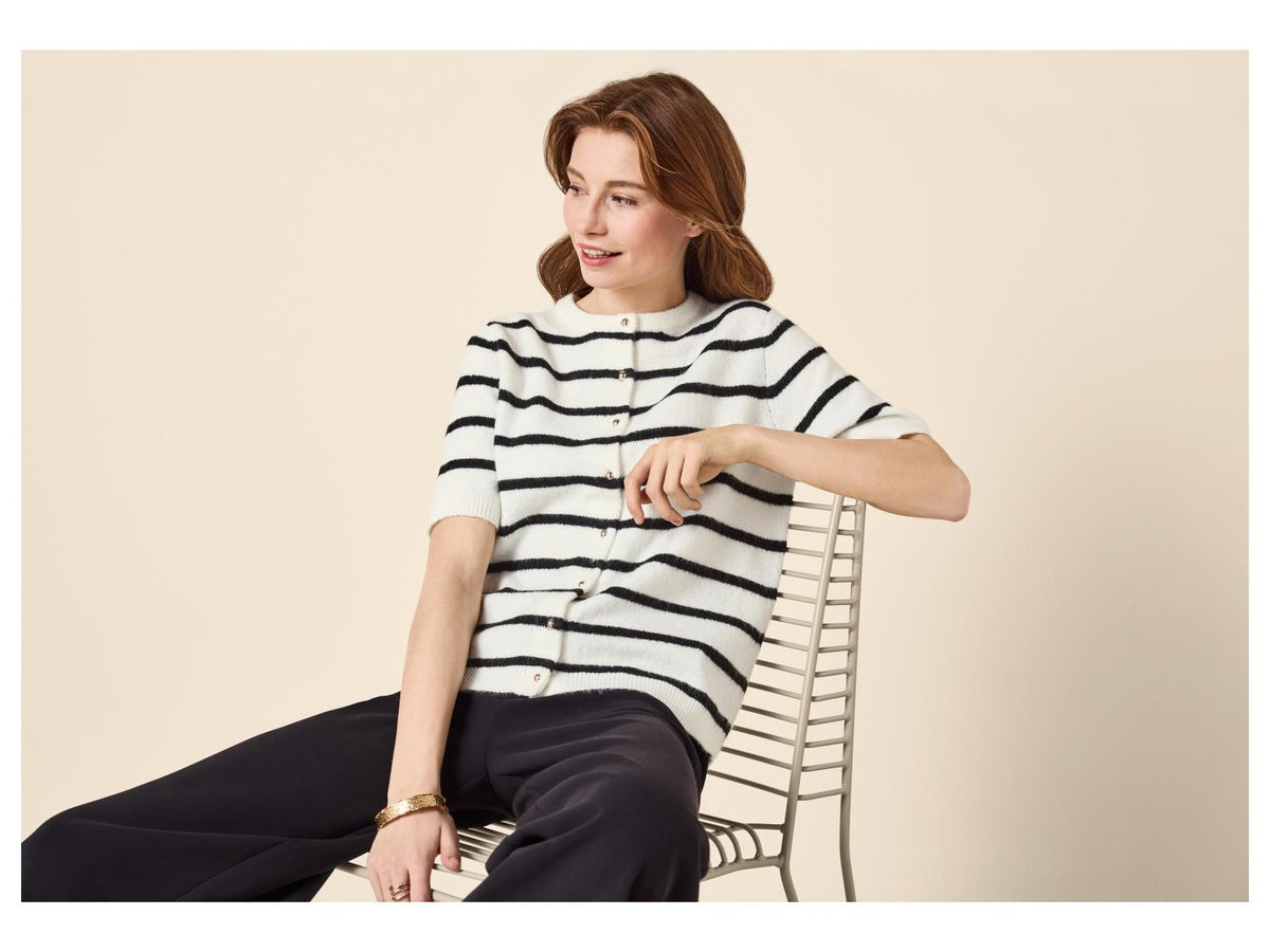 Cardigan en maille fine femme