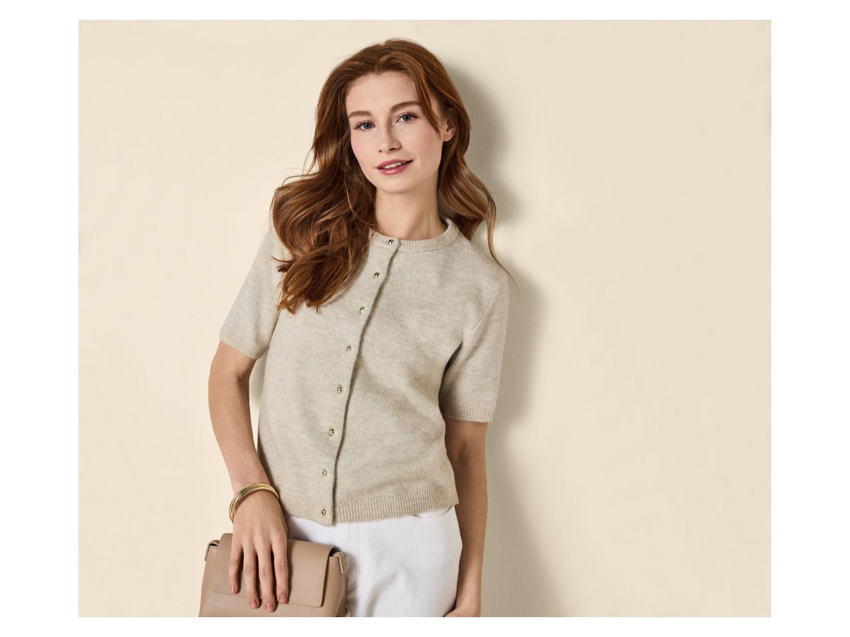 Cardigan en maille fine femme