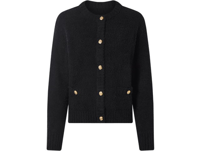 Cardigan en peluche femme