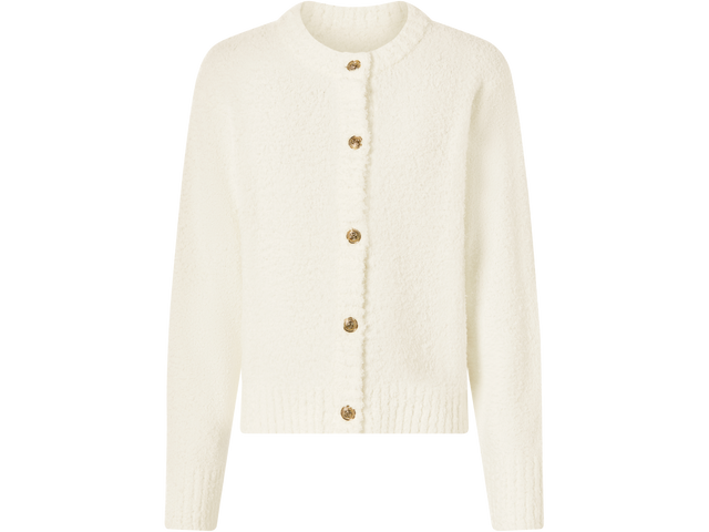 Cardigan en peluche femme