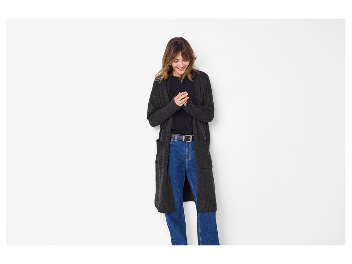 Cardigan long femme