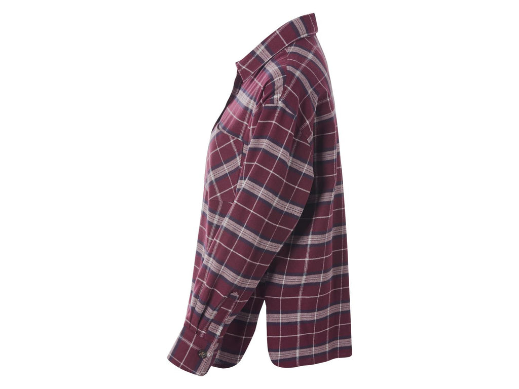 Chemise en flanelle oversize femme