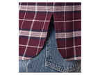 Chemise en flanelle oversize femme