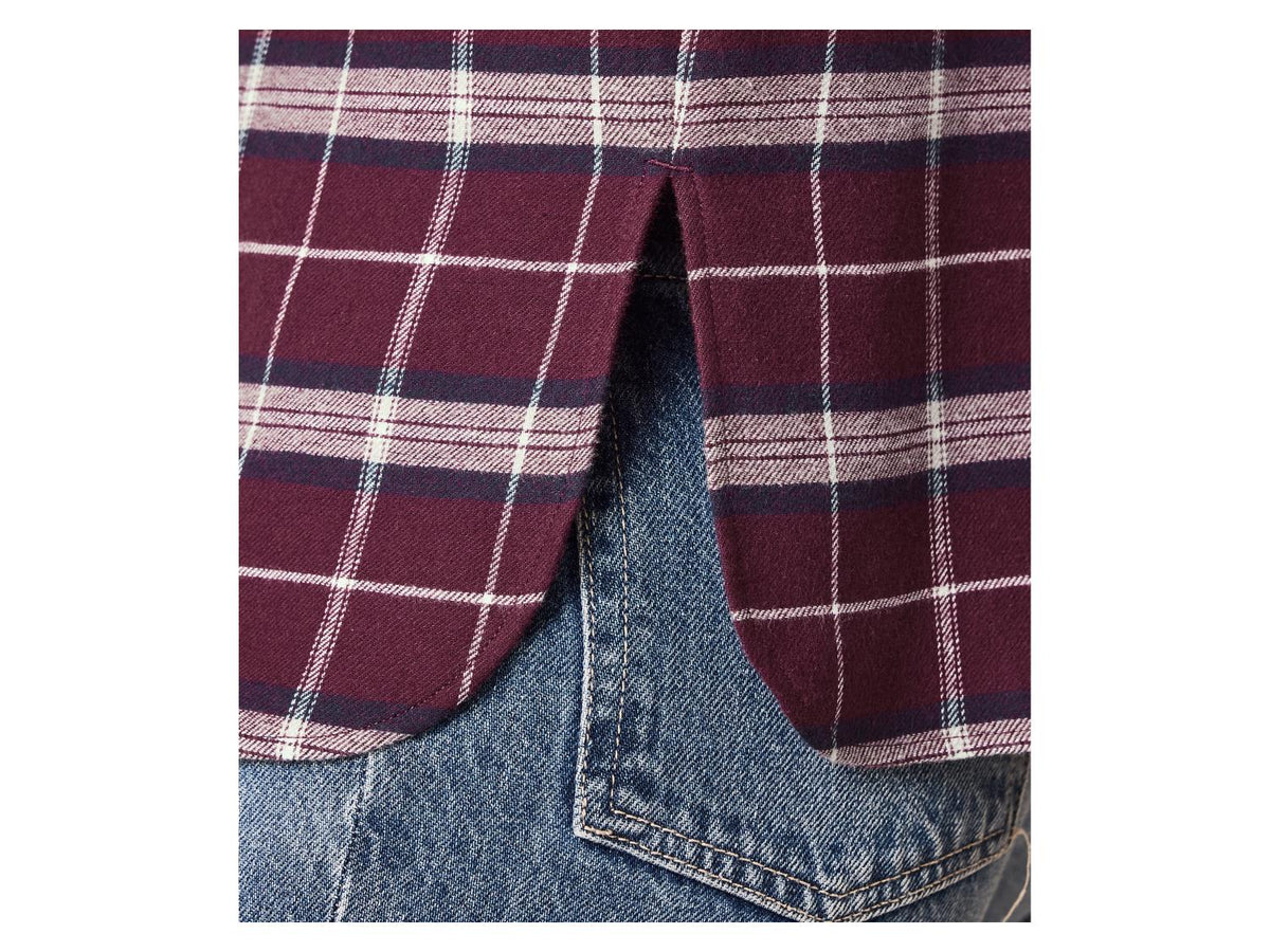 Chemise en flanelle oversize femme