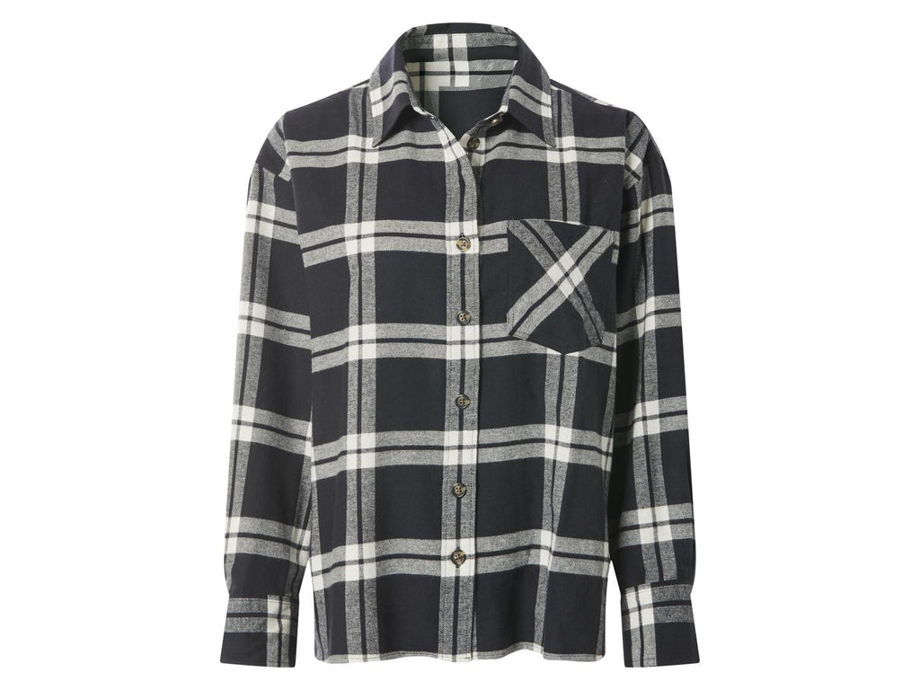 Chemise en flanelle oversize femme
