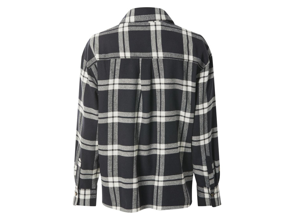 Chemise en flanelle oversize femme