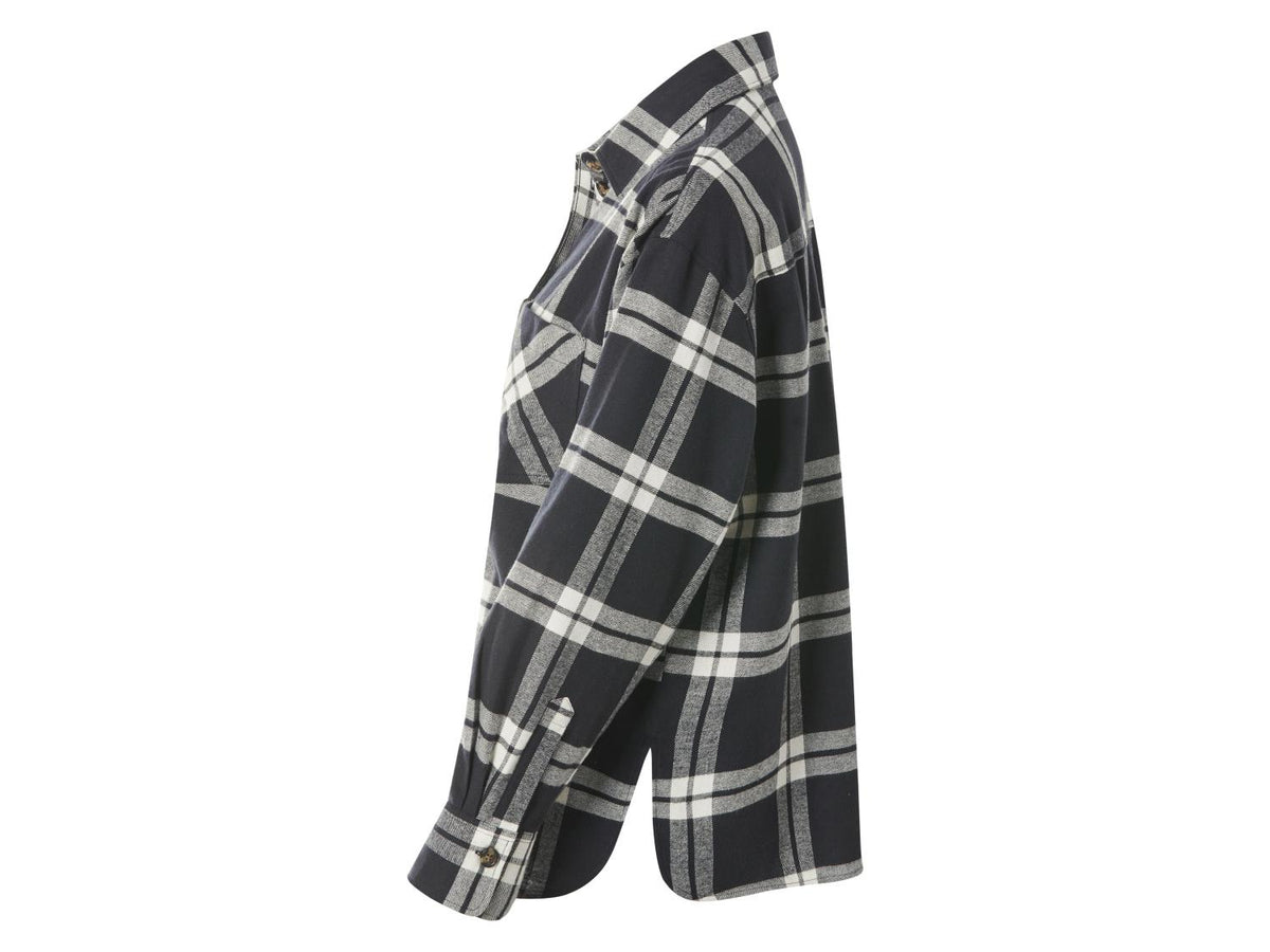 Chemise en flanelle oversize femme
