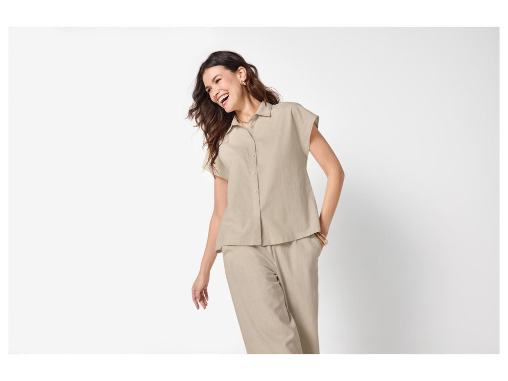 Chemise en lin Premium femme