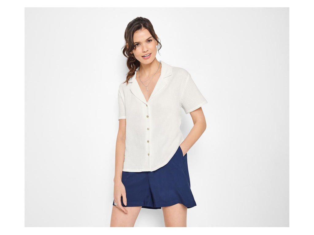 Chemise en mousseline femme