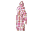 Chemise longue en flanelle femme