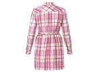 Chemise longue en flanelle femme