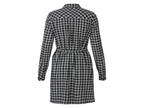 Chemise longue en flanelle femme