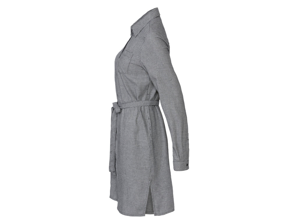 Chemise longue en flanelle femme