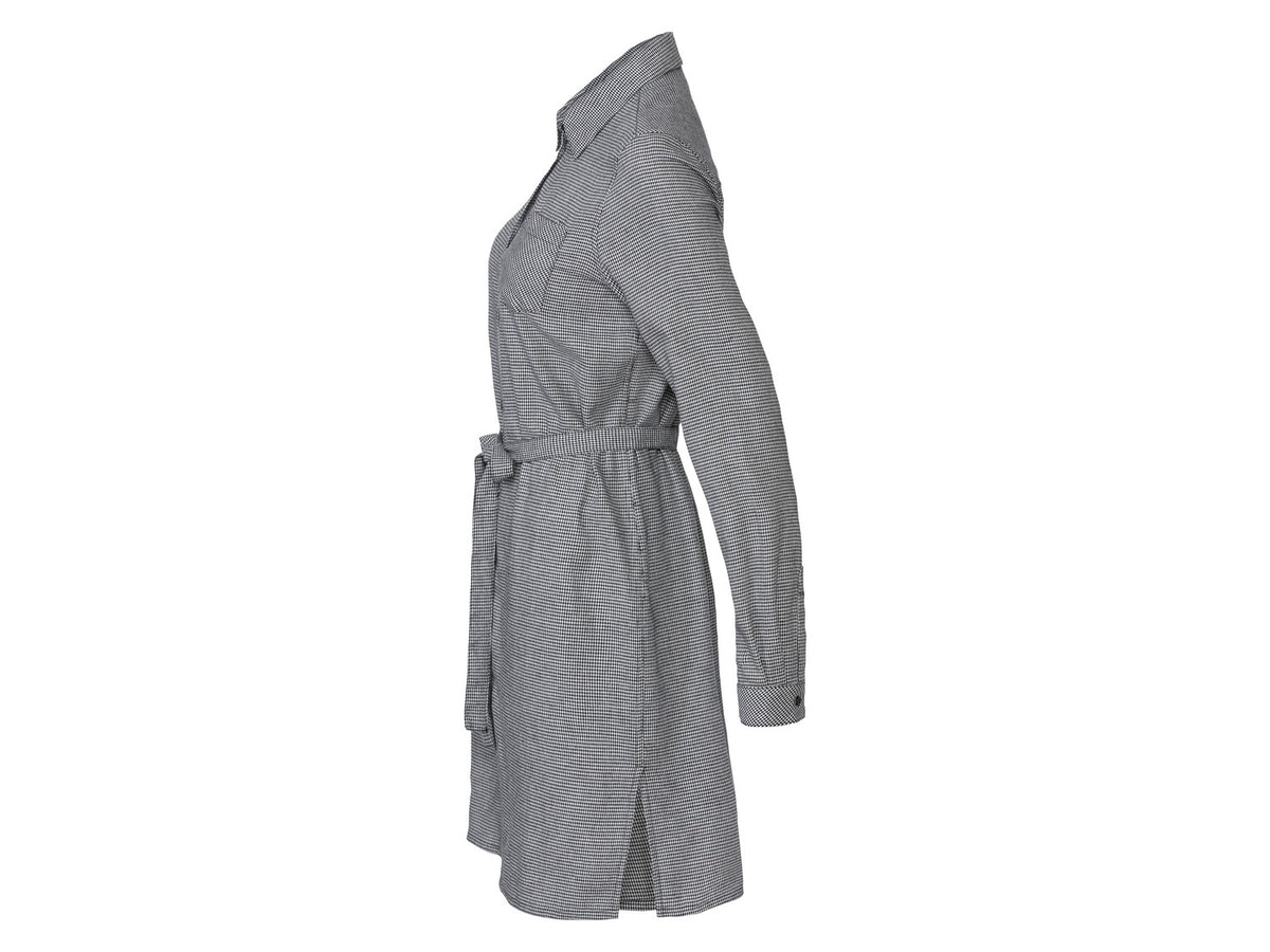 Chemise longue en flanelle femme