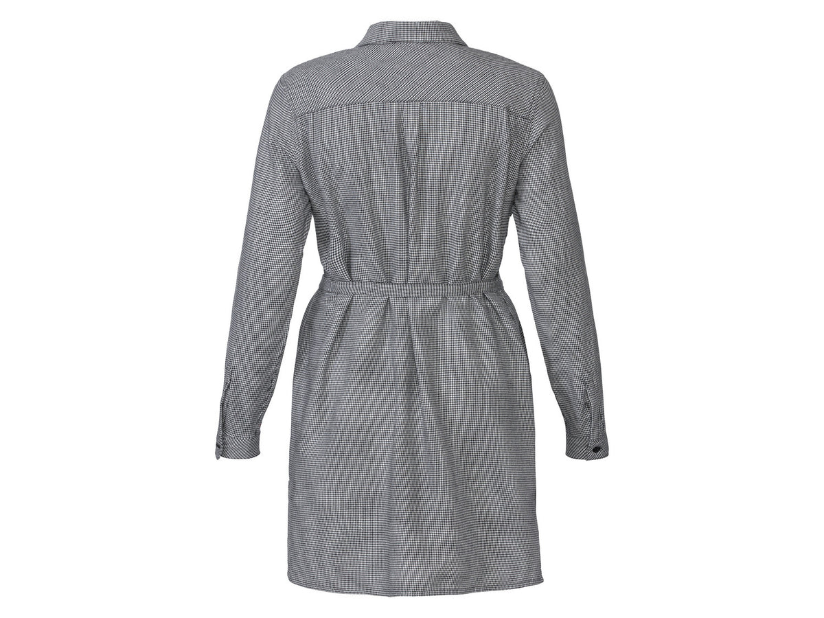 Chemise longue en flanelle femme