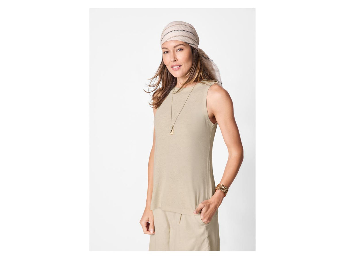 Débardeur en lin Premium femme