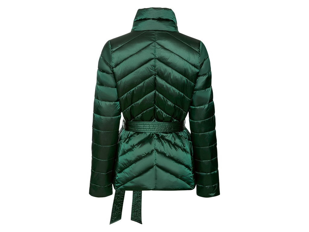 Doudoune légère avec ceinture femme